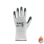 دستکش کار SMS با کف نیتریل - پلی استر با دوام برای محیط های صنعتی