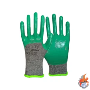خرید و قیمت عمده دستکش نفیس 112 پشت مواد نیتریل 3/4