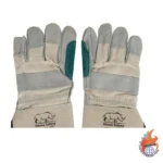 دستکش کف چرم دوبل رینو Rhino safety