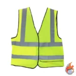 خرید جلیقه شبرنگ دار فسفری ترافیکی با بازتاب نور بسیار بالا