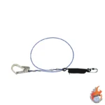 خرید لنیارد بند فولادی دو سر قلاب ضد شوک دار A122 – ایمنی بالا و کیفیت تضمینی