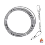 خرید کابل ایمنی نجات 10 متری Protekt مدل SKC-BLOCK با شوک 6 کیلو نیوتن