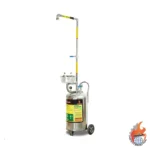 خرید دوش و چشم شوی قابل حمل SS304-68L-PSH از جنس استیل