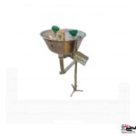 خرید چشم شوی اضطراری استیل با راهبری دستی 450 SS با ارتفاع 100 سانتی متر_ ایمنی ها