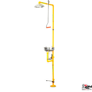 قیمت دوش و چشم شوی کربن استیل گالوانیزه CS 1-SH-P با طراحی استاندارد_ ایمنی ها