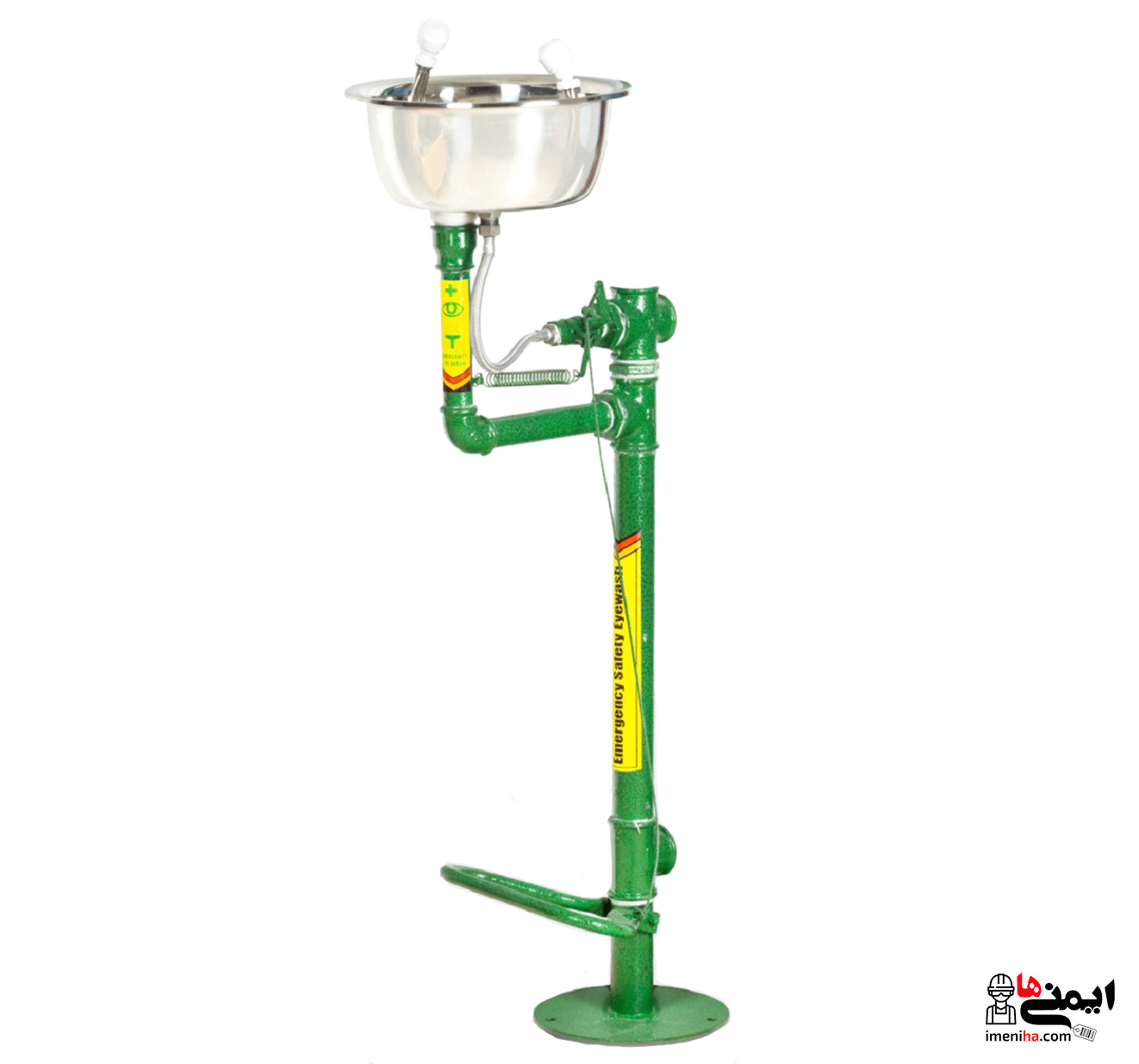 خرید چشم شوی پدالی پایه دار CS1 - 1/2E/FW-P با قطعات استیل_ ایمنی ها خرید چشم شوی پدالی پایه دار CS1 - 1/2E/FW-P با قطعات استیل_ ایمنی ها