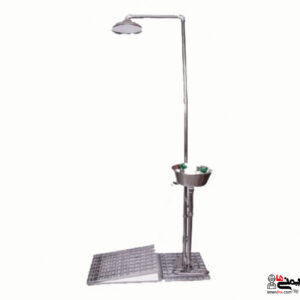 قیمت و مشخصات دوش و چشم شوی اضطراری استیل PSS-502-450 ساخت ایران_ ایمنی ها